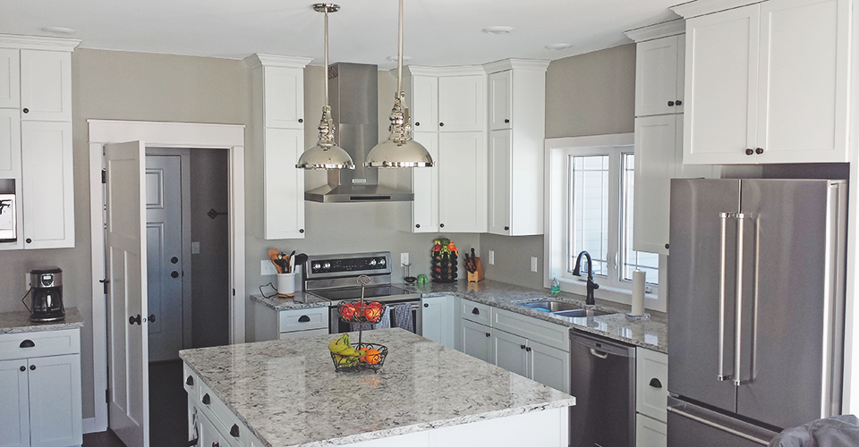 Kitchen - white cabinets